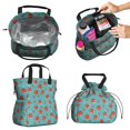 thumbnail image 2 of Pioneer Flower Floral Print Pattern Drawstring Lunch Bag Women - Drawstring Lunch Bag Insulated for Work Office - Stain-Resistant Large Lunchbags for Women with Multi-Pockets, 2 of 6