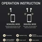 Translation Earbuds, Language Translator Earbuds Real Time, Two Way Language Translaton in 150 Languages, HD Clear Calls, Instant Translation Device with App Fit for Travel Business