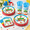 Cartoon Street, variant on 120birthday For Summer Hawaiian Party Decorations Tropical Luau Tableware Set Plates Napkcups 20 Guests