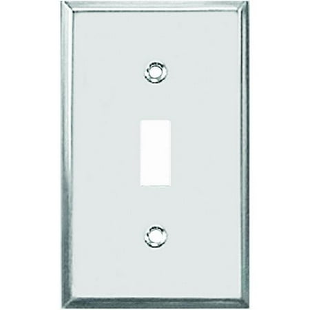 Polished Chrome Solid Switch Wall Plate Polished Chrome Solid Switch Wall Plate