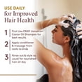 thumbnail image 4 of OKAY Black Jamaican Castor & Lavender Oil Conditioner 12 oz – Strengthens, Moisturizes & Supports Hair Growth, 4 of 8
