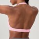 thumbnail image 4 of Mujeres de Color Sólido Cuatro Filas Ajustable Inalámbrico Sujetador sin Costuras de la Espalda Y la Colección de Pecho Yoga Deportes Sujetadores para Mujeres, 4 of 6