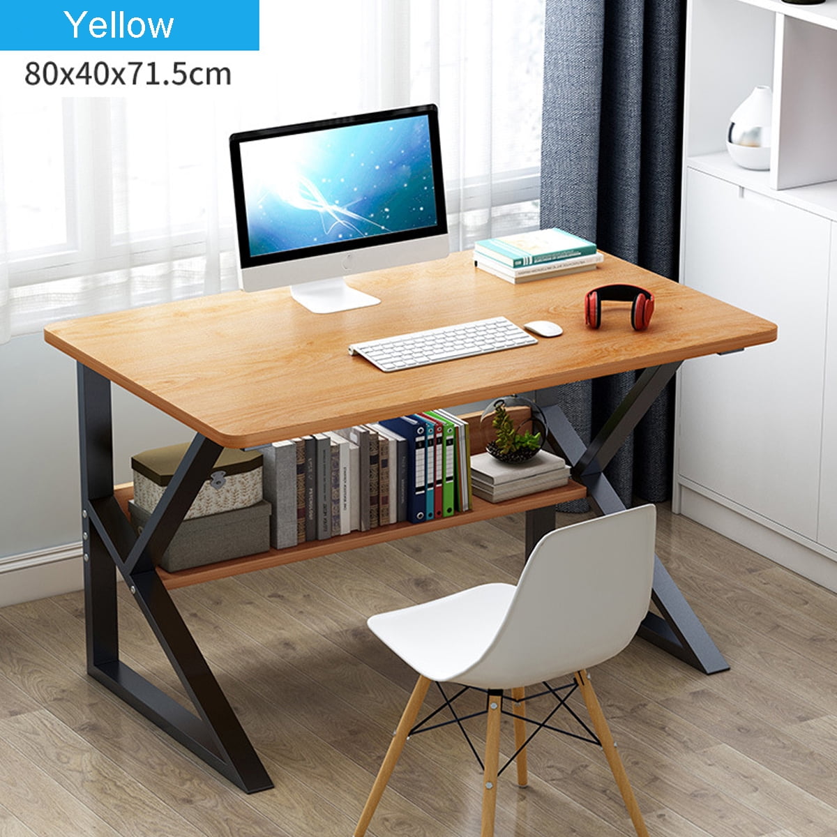 show original title Details about    EN. Casa Desk 120x60x72cm Office Desk Computer Table Desk PC Table 
