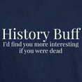 thumbnail image 3 of CafePress - History Buff Dark T Shirt - Men's Classic Graphic Cotton T-Shirt, 3 of 4