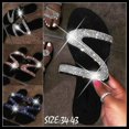thumbnail image 2 of Ladies Flash  Flat Sandals Casual Beach Slippers, 2 of 10