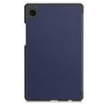 thumbnail image 5 of ELEHOLD Leather Protective Case for Samsung Galaxy Tab A9 2023 Adjustable Kickstand Magnetic Trifold Folio Slim Shockproof Case for Samsung Galaxy Tab A9 8.7 Inch Tablet,Deep Blue, 5 of 9