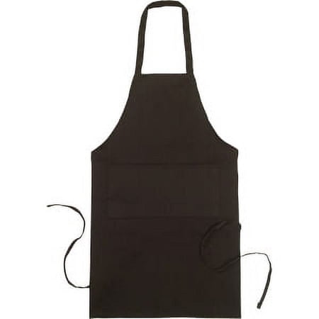 Nouvelle Legende Commercial Grade Kitchen Bib Apron, 2 Pack, Black, One Size ‼️ONLY COMES WITH ONE ‼️
