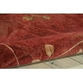 thumbnail image 6 of Nourison Somerset Modern Botanical Flame 5'6" x ROUND Area Rug, (6' Round), 6 of 6