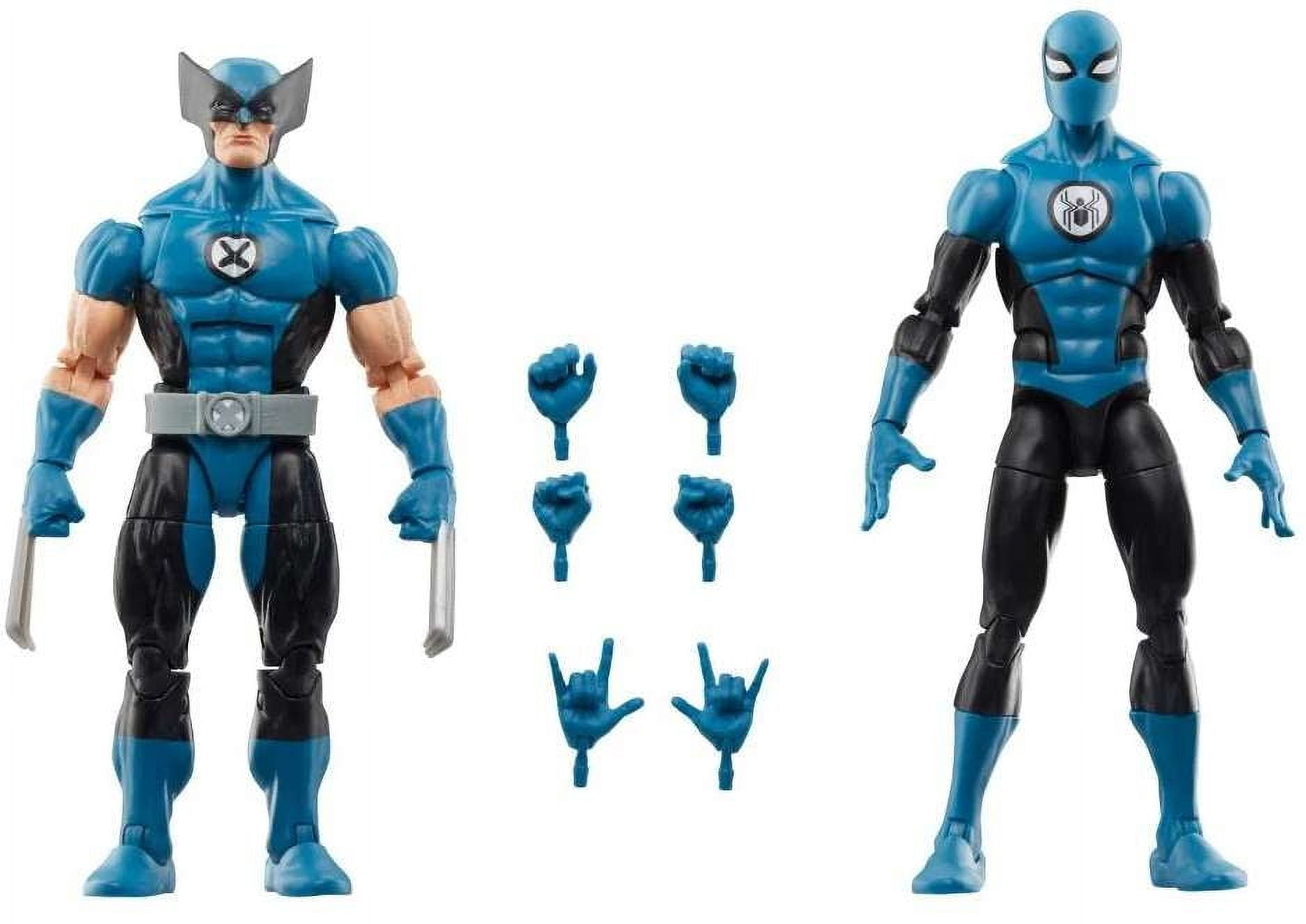 Hasbro F9051 6 inch Marvel Legends Series Wolverine and Spider-Man