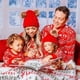 thumbnail image 2 of Conjunto de pijamas estampados de manga larga y cuello redondo para padres e hijos, nuevo hogar familiar navideño europeo y americano, 2 of 5
