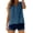 Blackish Green, variant on Women's Cotton Linen Embroidered V-Neck Vest, Sleeveless Pleated Casual Top for Summer Everyday Wear, Vacation Outfits, Lightweight and Stylish for Warm Weather and Casual Occasions Beige L