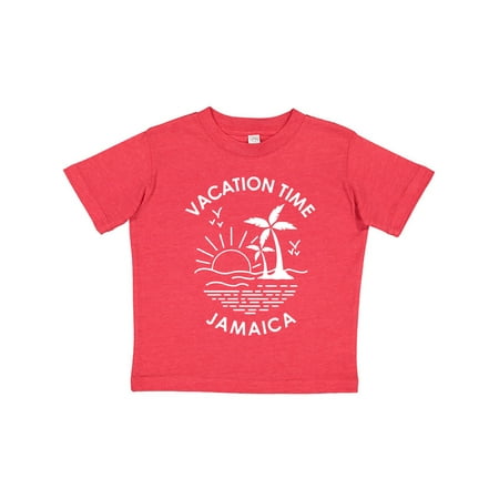 

Inktastic Vacation Time in Jamaica Gift Toddler Boy or Toddler Girl T-Shirt