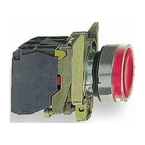 Schneider Electric Illuminated Push Button, 22 mm, 1NO/1NC, Red XB4BW3465