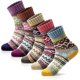 thumbnail image 2 of Calcetines de mujer de invierno - Regalos para mujeres - Calcetines de lana suaves, gruesos y cálidos Regalos navideños Calcetines cómodos para la tripulación, 2 of 5