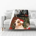 thumbnail image 3 of Custom Blanket with Photos Text Customized Blanket Personalized Flannel Throw Blankets for Adult Kid Friends Birthday Christmas Halloween Fathers Mothers Valentines Day Gift (4 Photos), 3 of 6