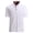 White, variant on Damipow Mens Polo Shirts Short Sleeve Regular Fit Fashion Designed Golf Polo Shirt,Black L