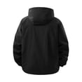 thumbnail image 4 of WRKEKC Lightweight Hooded Windbreaker for Men Quick Dry Zip-Up Casual Outerwear with Elastic Cuffs for Everyday Outdoor Activities, 4 of 9
