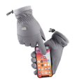thumbnail image 3 of Guantes de esquí impermeables, guantes de nieve cálidos y acogedores para invierno para esquiar, hacer snowboard, palear, andar en bicicleta, deportes al aire libre, regalos para hombres y m, 3 of 4