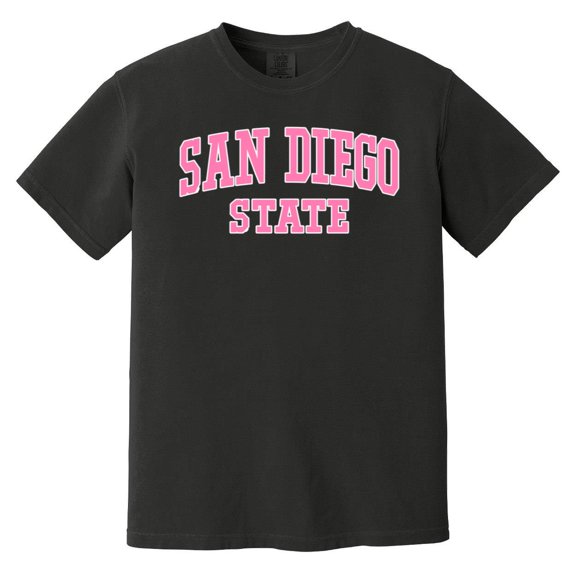 Vintage SDSU San Diego State Aztecs Collegiate Graphic Tee Comfort Color T-Shirt