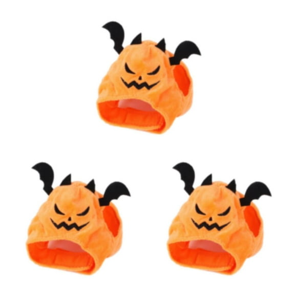 Ustyle Devilishly Charming Cat Halloween Devil Costume For Furry Friend Suitable orange 3Set