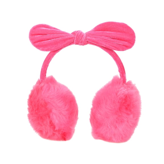 Kids Girls Cute Faux Fur Plush Winter Warm Ear Warmers Earmuffs Watermelon