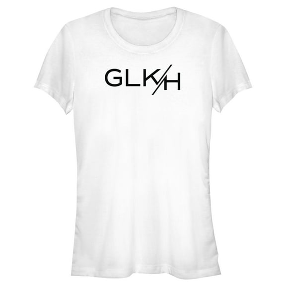 Junior's She-Hulk: Attorney at Law Black GLKH Logo  Graphic Tee White Small