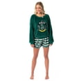 thumbnail image 4 of Harry Potter Womens' Sweater and Shorts Sleep Pajama Set-All Houses, 4 of 5