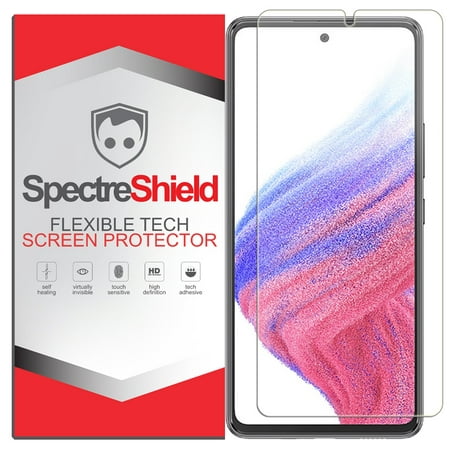 Spectre Shield Screen Protector for Samsung Galaxy A53 5G Case Friendly Accessories Flexible Full Coverage Clear TPU Film