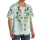 thumbnail image 2 of Fotbe World Travel Map Camisa Estampada de Manga Corta para Hombre, Casual de Verano, Estilo Playero, Sin Arrugas-3X-Large, 2 of 5