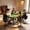 Green, variant on Soozier Poker Table Foldable, 72" Portable Folding Casino Blackjack Table for 8 Players, Felt Surface, Cup Holders, Chip Tray, Dealer Spot, Green