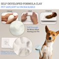 thumbnail image 3 of Kit de marcos con estampado de patas MYPAWLETS Paw Print para perro/gato, 3 of 7