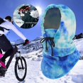thumbnail image 4 of Pasamontañas, capucha protectora para el sol, calentador de cuello para ciclismo en climas fríos Azul, 4 of 8