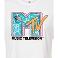 thumbnail image 3 of Mtv - Logo Pink Pool - Juniors Cropped Graphic T-Shirt, 3 of 5