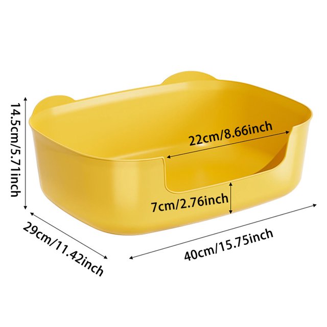 Ltdhehe Extra Large Enclosed Cat Litter High Odor Control Kitty Litter Tray With Privacy Hood For Indoor Cats