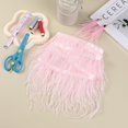 thumbnail image 4 of Soarer Feather Fringe, rosa claro, 2 yardas, 13 a 18 cm, 4 of 7