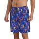 thumbnail image 2 of Balery Ice Hockey Players With Puck Traje de Baño Estilo Hawaiano para Hombre, Shorts de Secado Rápido con Bolsillos-Medium, 2 of 6