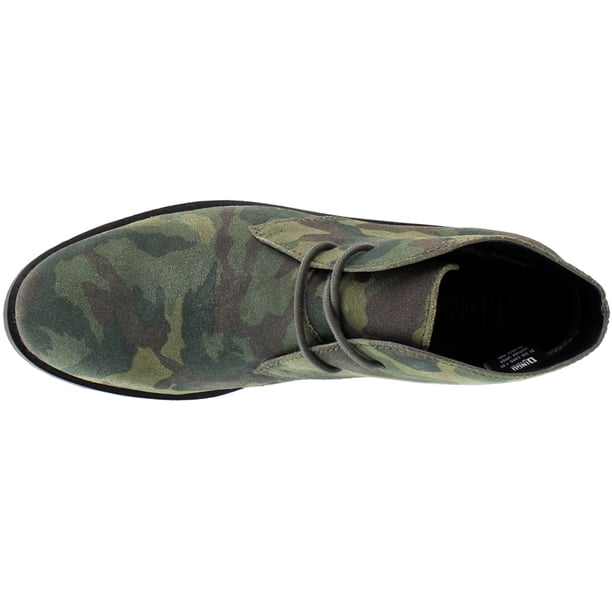 Dingo Mens Opie Camo Chukka Round Toe Chukka Ankle Boots 