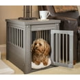 thumbnail image 3 of New Age Pet ECOFLEX® InnPlace Dog Crate & End Table, Indoor Furniture Style Pet Kennel, 3 of 12