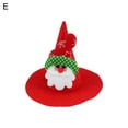 thumbnail image 2 of Visland Pet Headgear Pet Christmas Hat Adjustable Dress Up Fabric Xmas Tree Elk Style Dog Cat Cosplay Xmas Hat Pet Supplies, 2 of 4