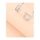 thumbnail image 4 of HomeKingdee Silver-Plated Alloy Hoop Semi-Circle Ladies Earrings - Occident Fashion Jewelry for Various Occasions, 4 of 5