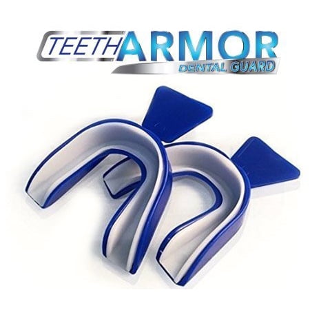 Dental Night Guard For Maximum Comfort and Protection Against Teeth Grinding and Clenching. 2 PACK! Includes Free Storage