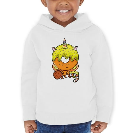 

Funny Unicorn Donut V Hoodie Toddler -Image by Shutterstock 2 Toddler