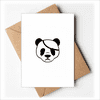 Face Panda Ruthless Blindfold Greeting Cards You are Invited Invitations