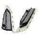 thumbnail image 2 of Parrilla de lámpara antiniebla del parachoques delantero de 2 piezas para accesorios S90 V90, 2 of 9