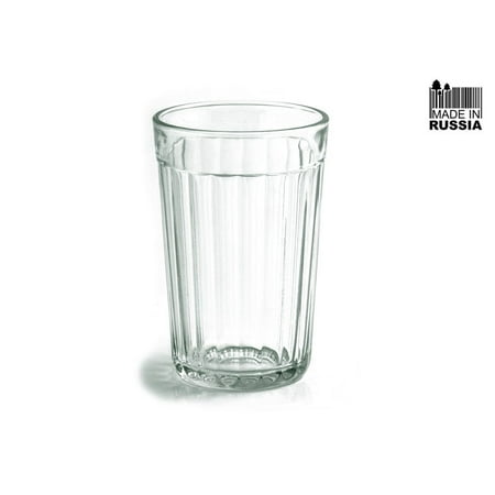 Faceted Drinking Glass, Made in: Russia By Granenniy Stakan From USA