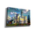 thumbnail image 2 of Epic Graffiti 'Hluboka nad Vltavou Czech Republic Hluboka Castle' by Pedro Gavidia, Canvas Wall Art, 40"x26", 2 of 8