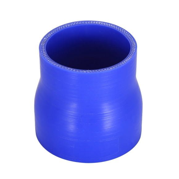 Unique Bargains Vehicle 51-63mm 2'-2.5' ID Straight Coupler Silicone Hose Intercooler Tube Black