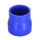 thumbnail image 1 of 63-76mm 2.5"-3" ID Recto Acoplador Silicona Manguera Azul para Coche Automóvil, 1 of 1