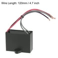 thumbnail image 4 of Uxcell 4.5/6/6uF 350V AC 5 Wires CBB61 Ceiling Fan Capacitors 2 Pack, 4 of 7