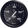 thumbnail image 1 of FARIA EURO BLACK 4 TACHOMETER 4000 RPM DIESEL MAGNETIC, 1 of 2